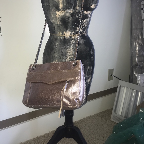 Rebecca Minkoff dual chain handbag - Picture 2 of 8